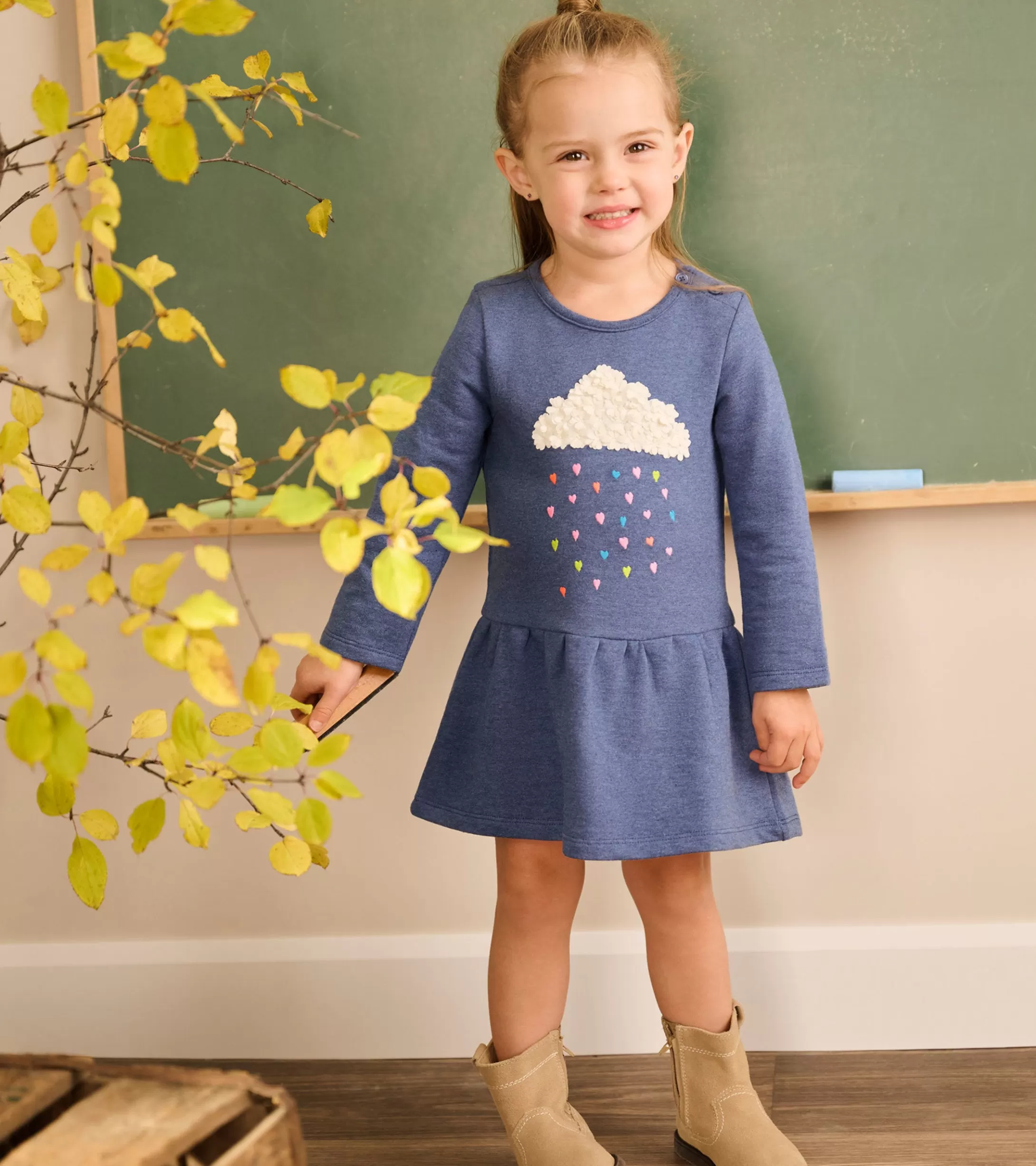 Hatley Heart Drops Flounce Skirt Dress Flash Sale