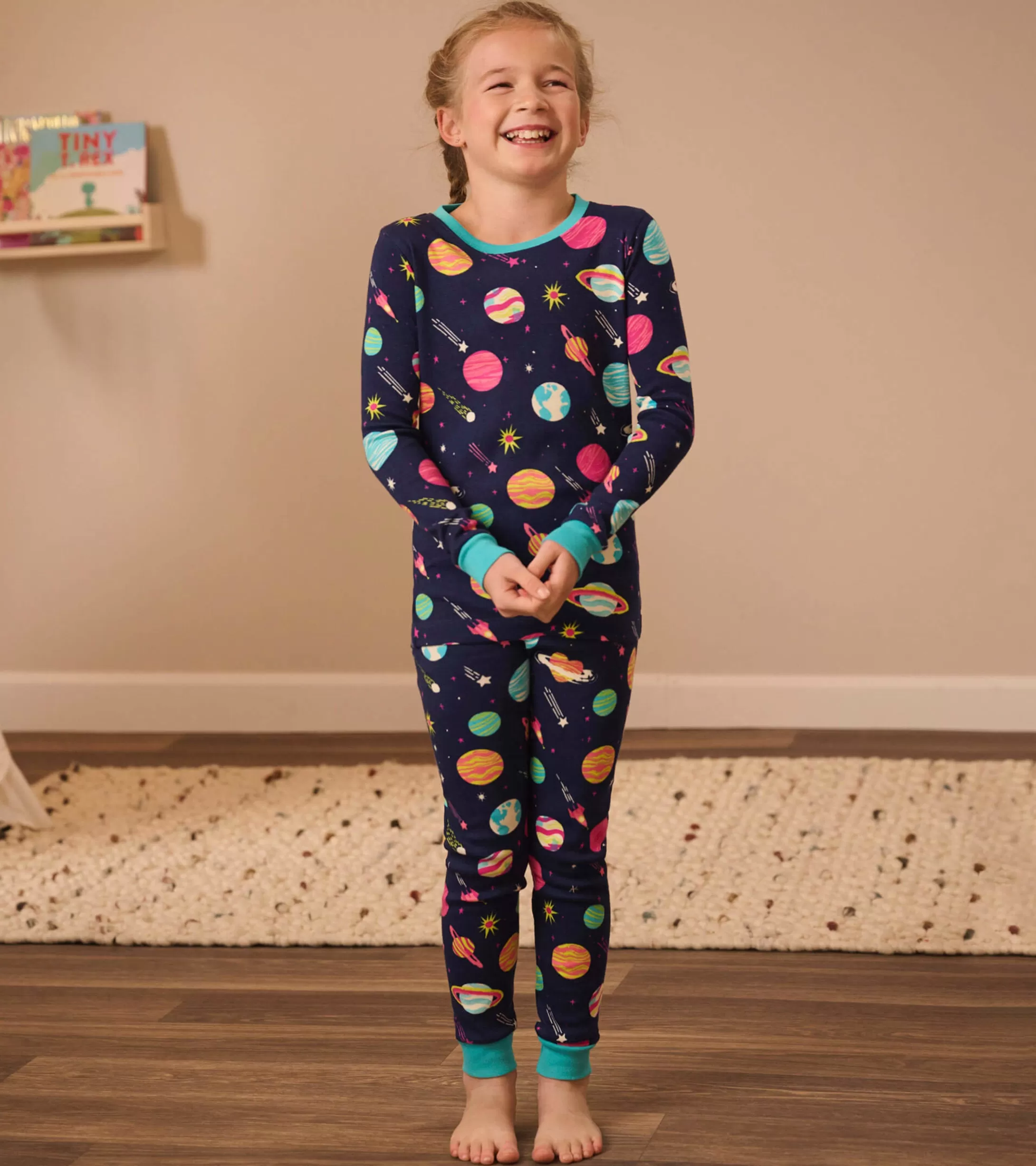 Hatley Interstellar Kids Organic Cotton Pajama Set Best Sale