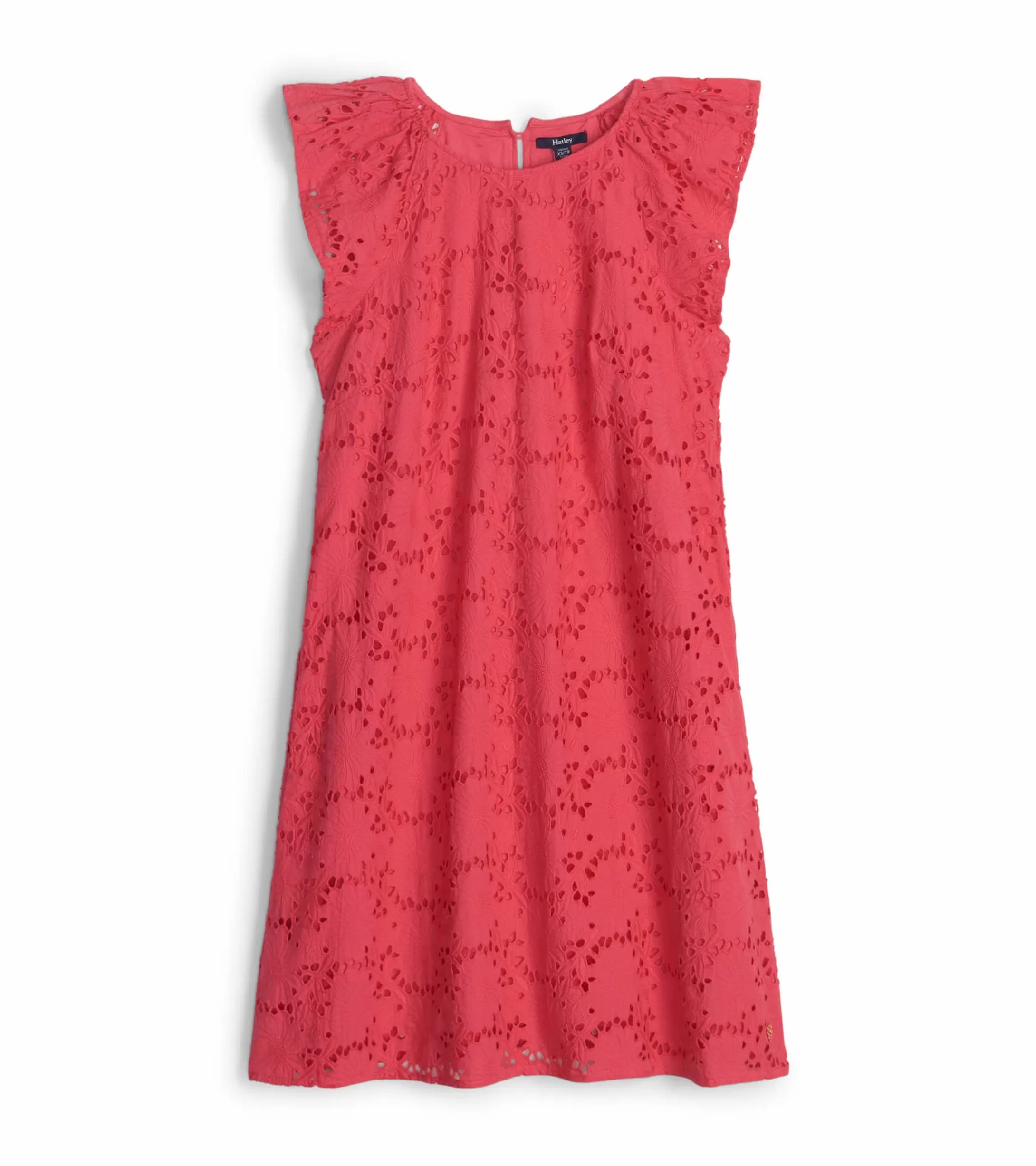 Hatley Kaia Eyelet Dress - Rouge Red Shop