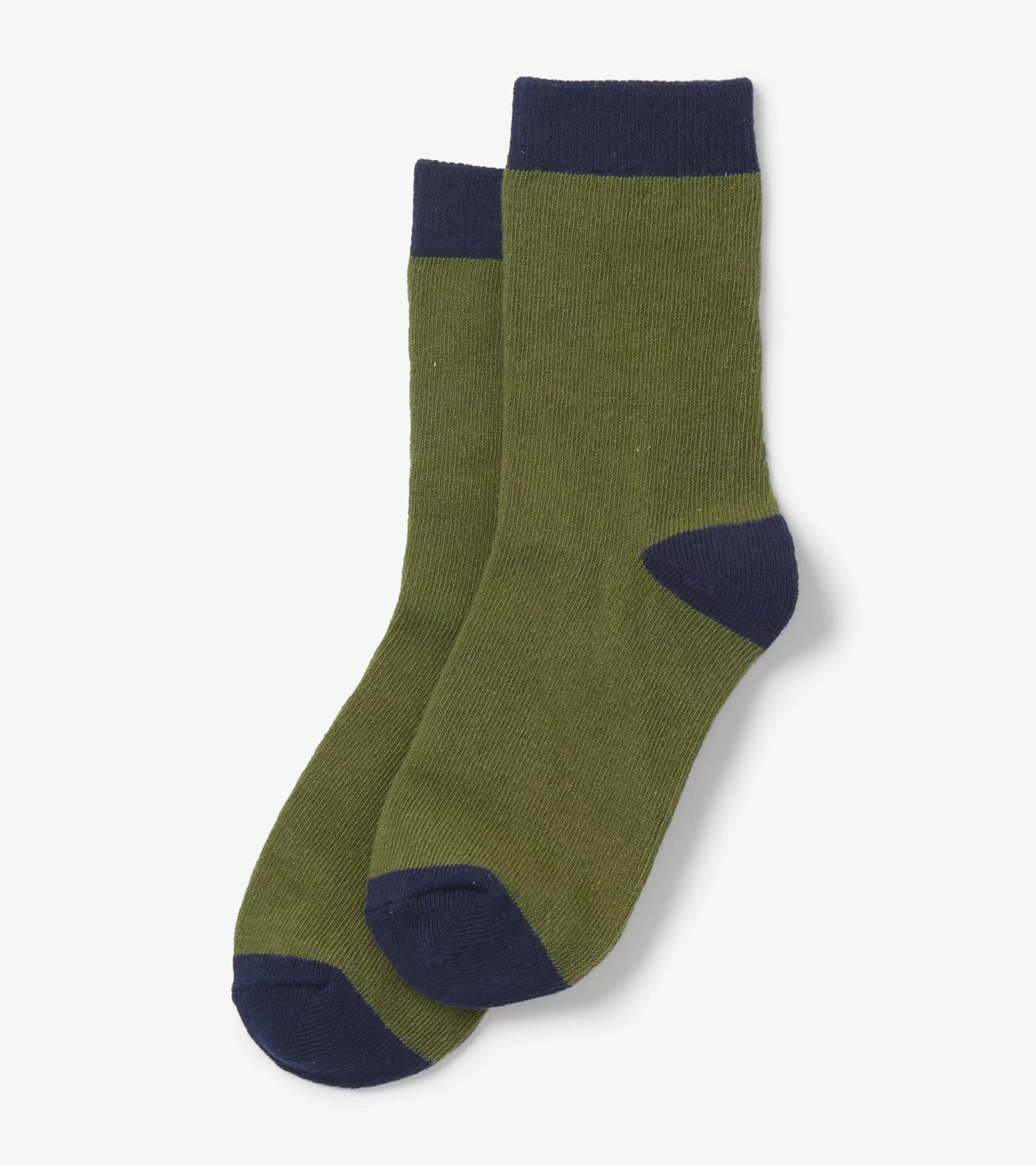 Hatley Kids Green & Navy Crew Socks Online