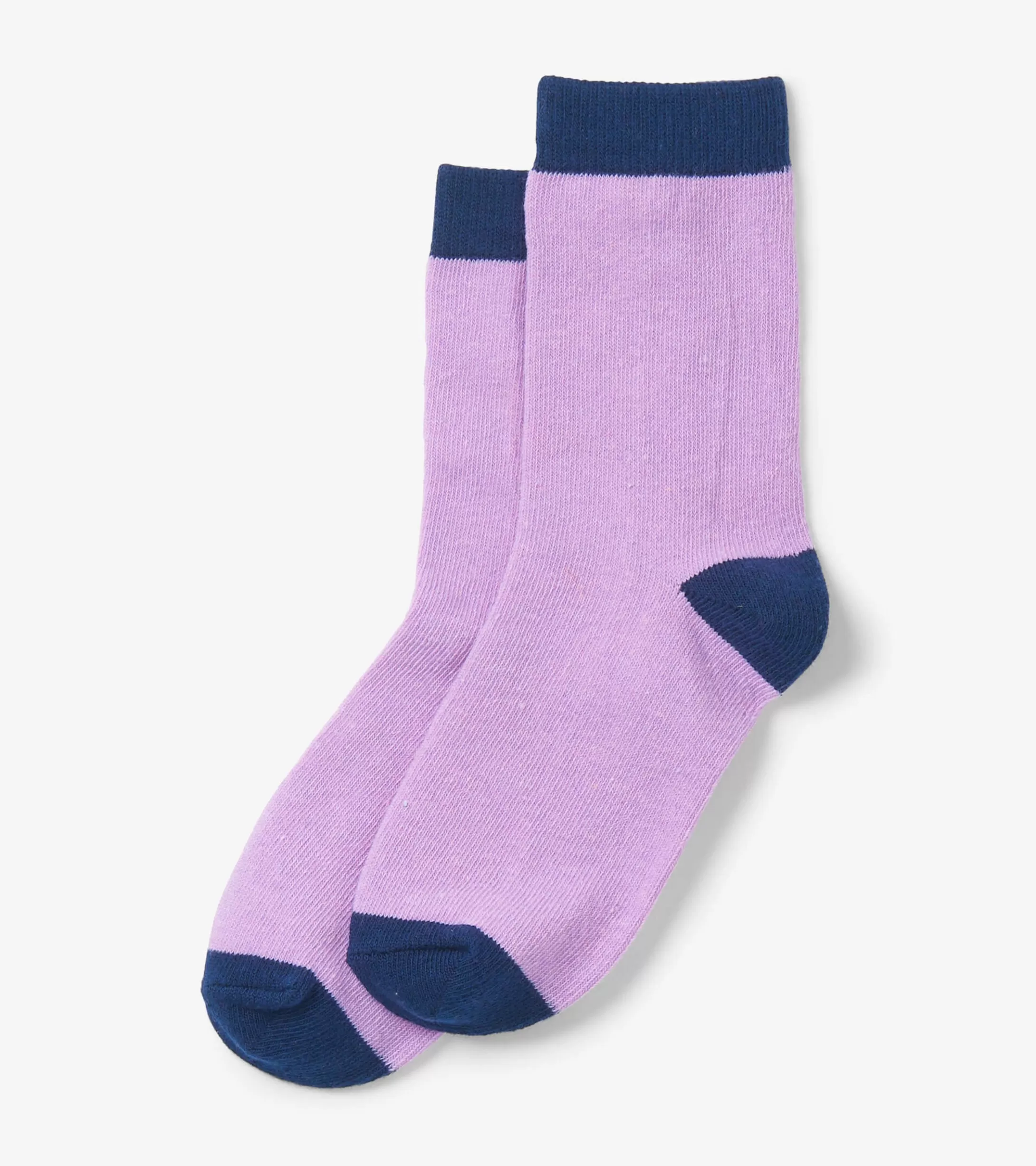 Hatley Kids Lilac & Navy Crew Socks Shop