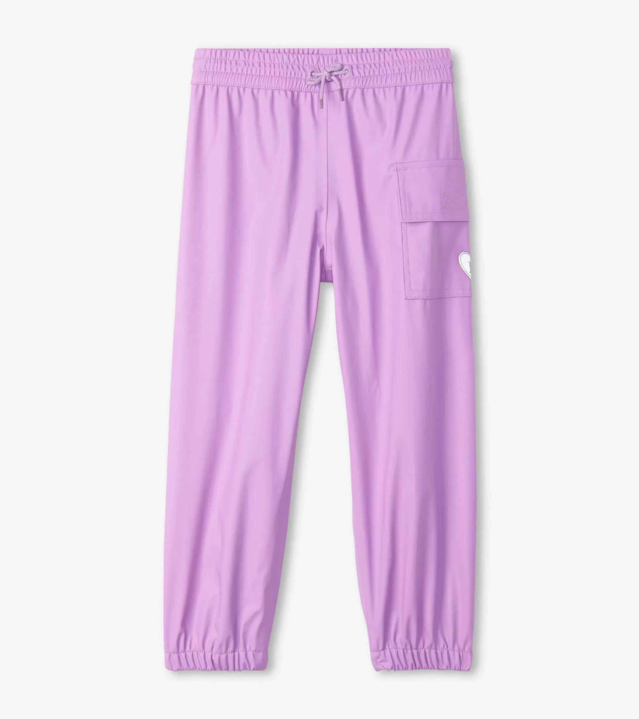 Hatley Lilac Kids Rain Pants Hot