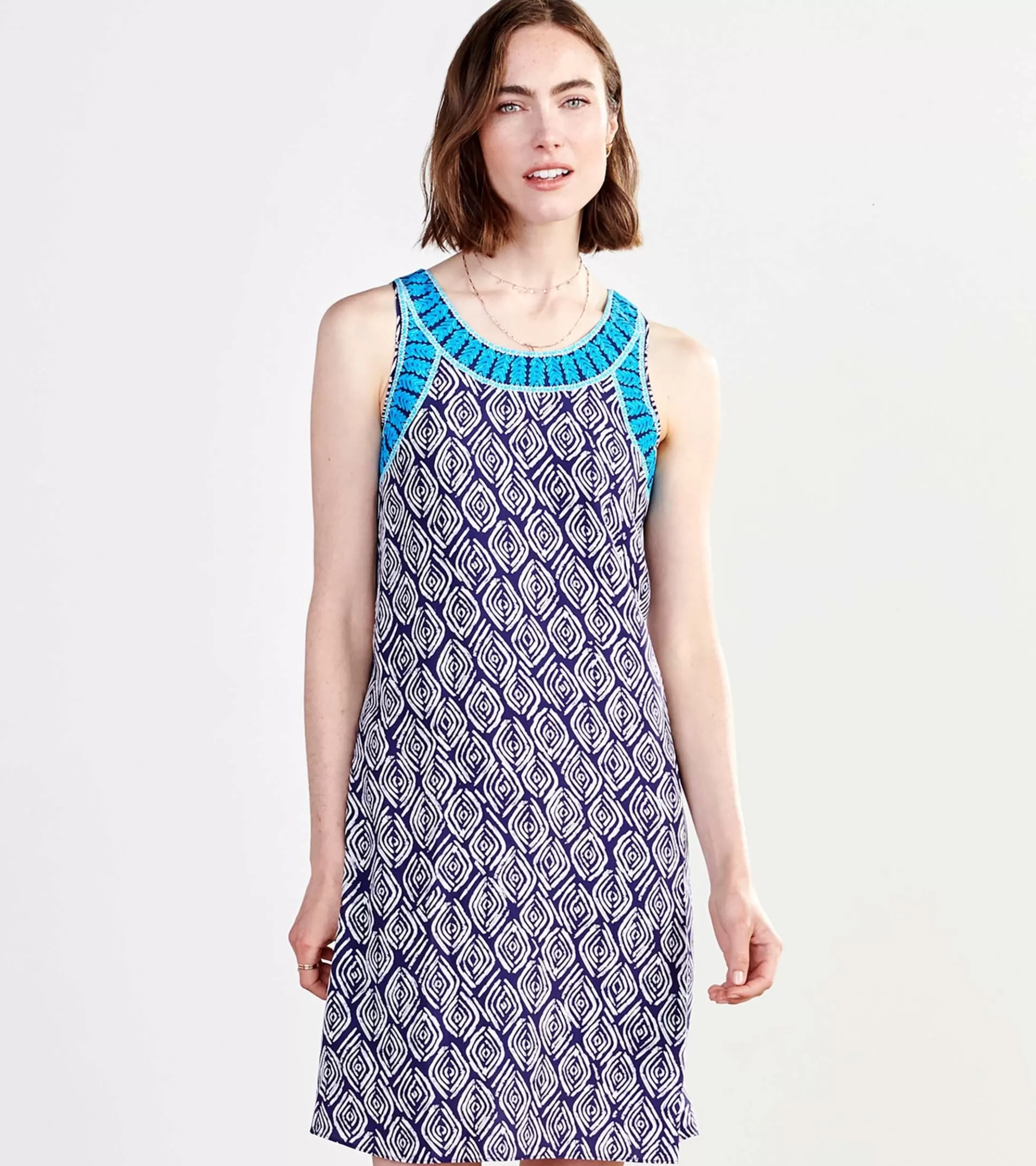 Hatley Meghan Dress - Shoreline Ripples Hot