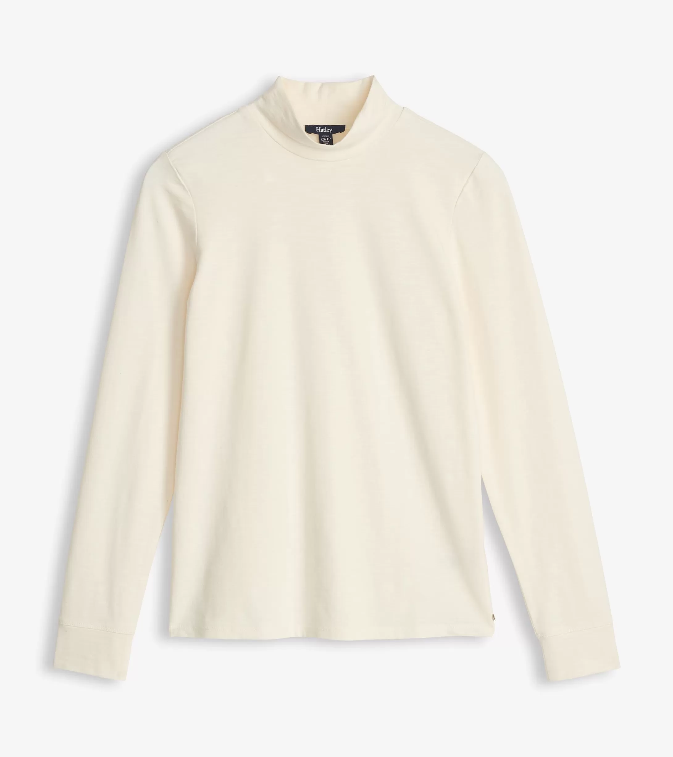 Hatley Mock Neck Top - Cream White Store