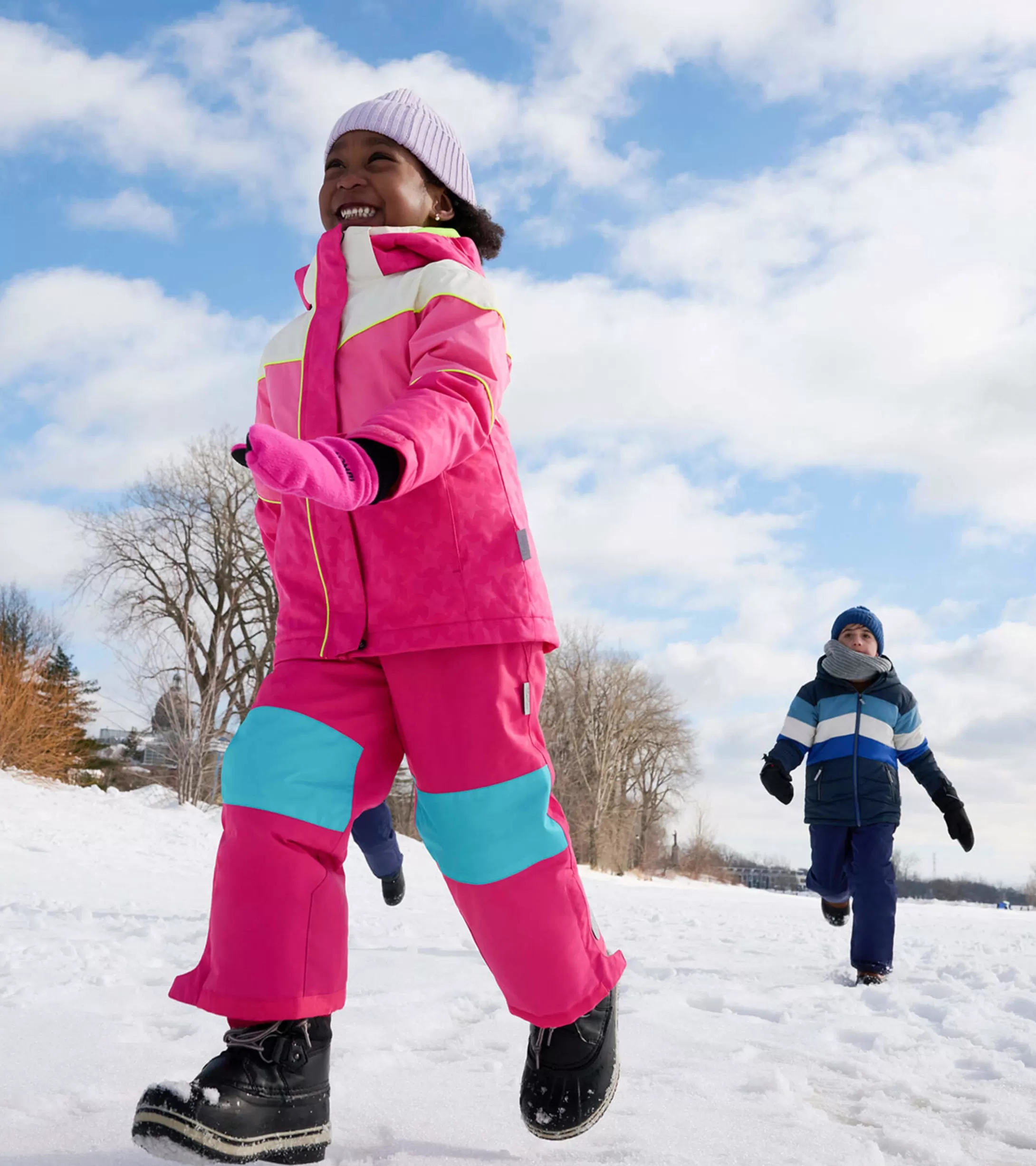 Hatley Pink Kids Snow Pants Flash Sale