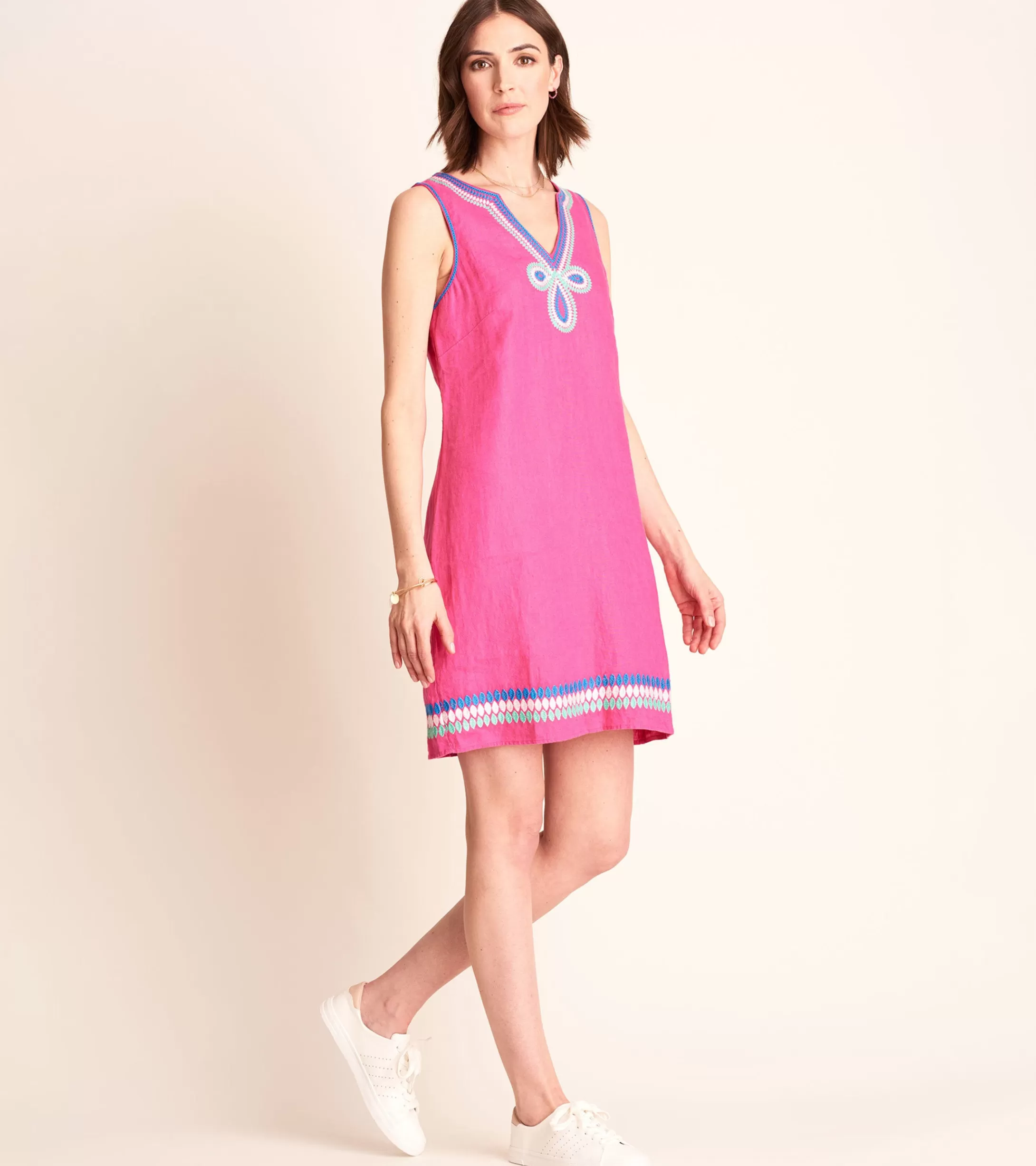 Hatley Portia Sheath Dress - Fuchsia Clearance