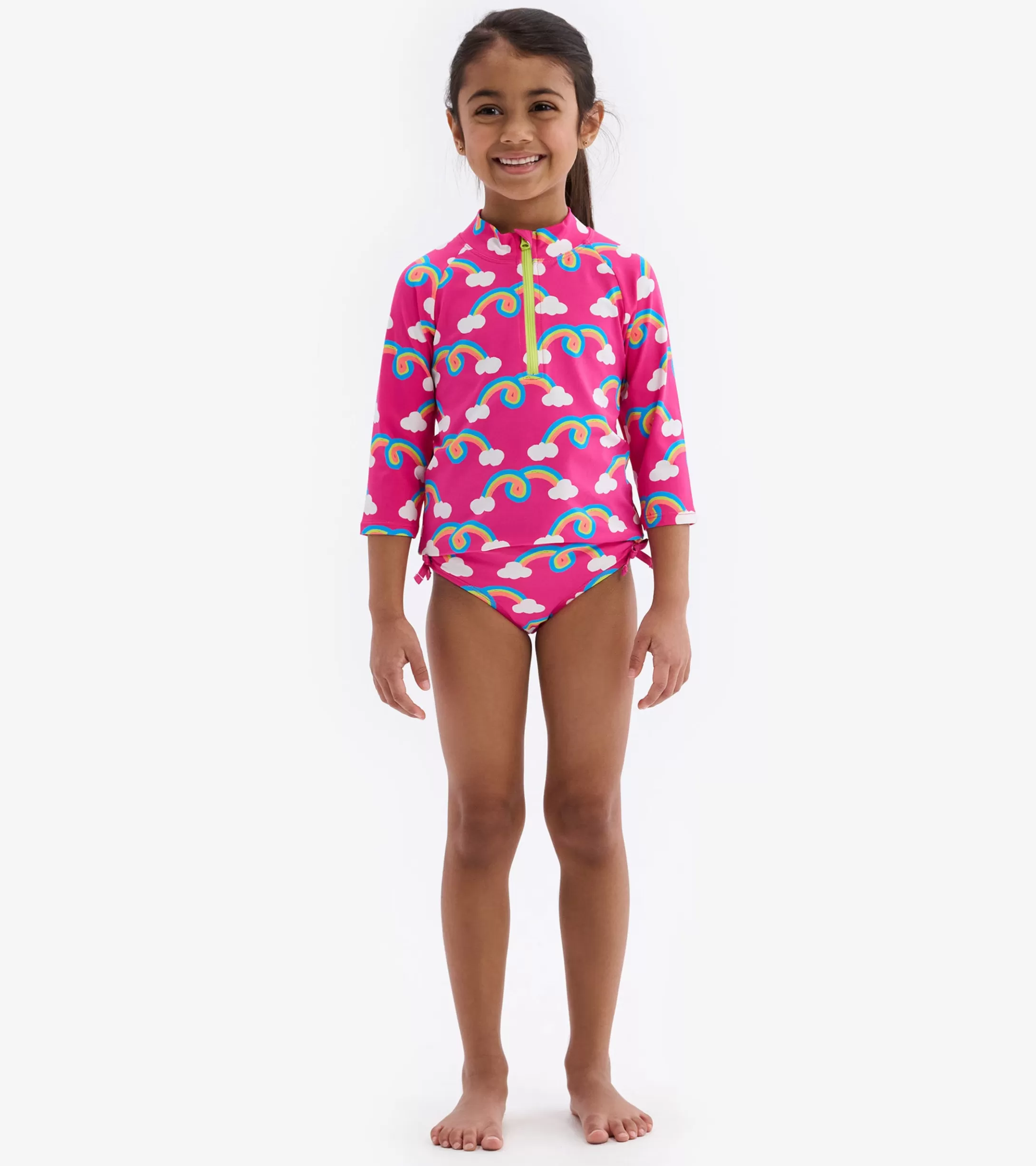 Hatley Rainbow Arch Rashguard Set Best