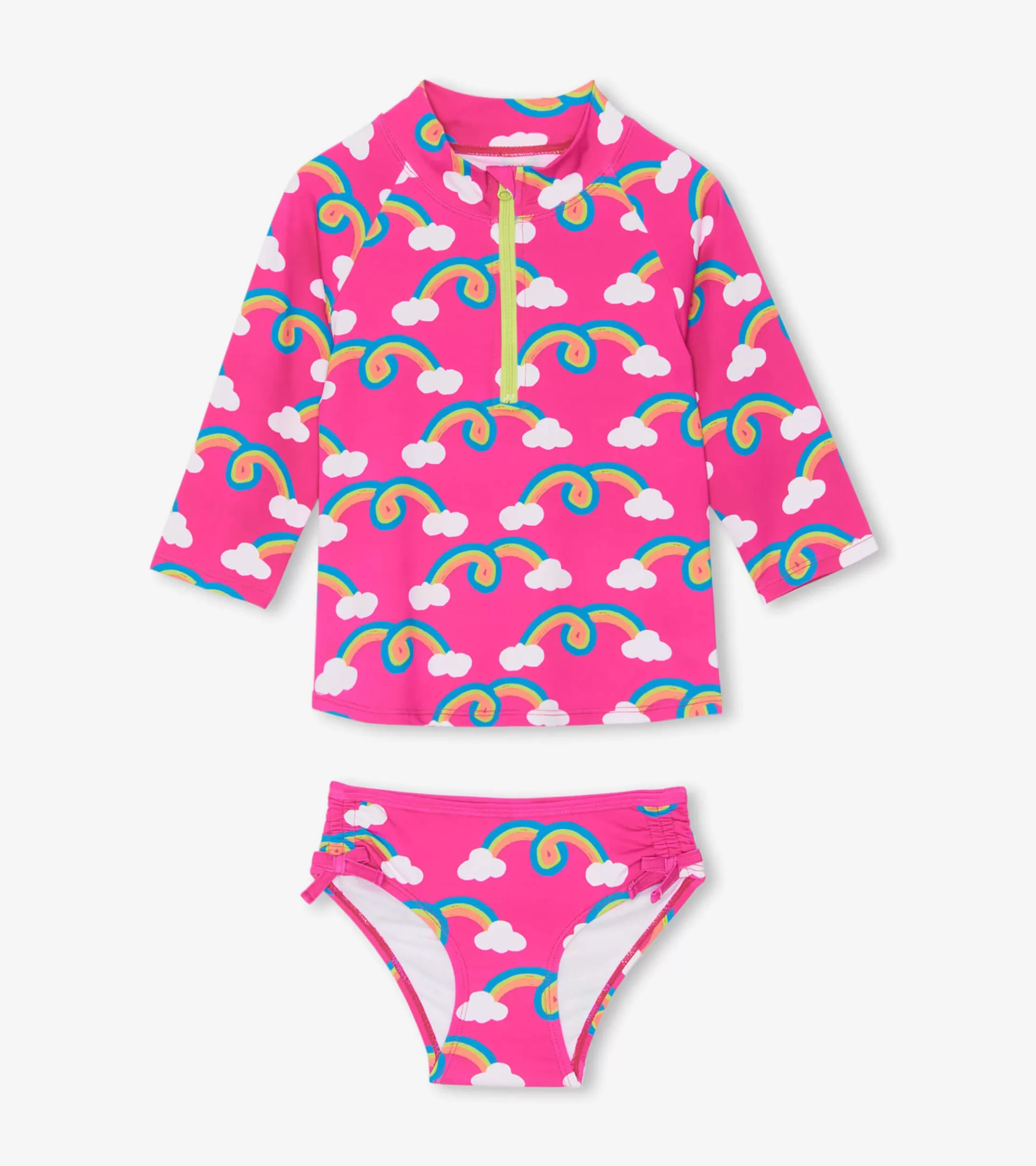 Hatley Rainbow Arch Rashguard Set Best