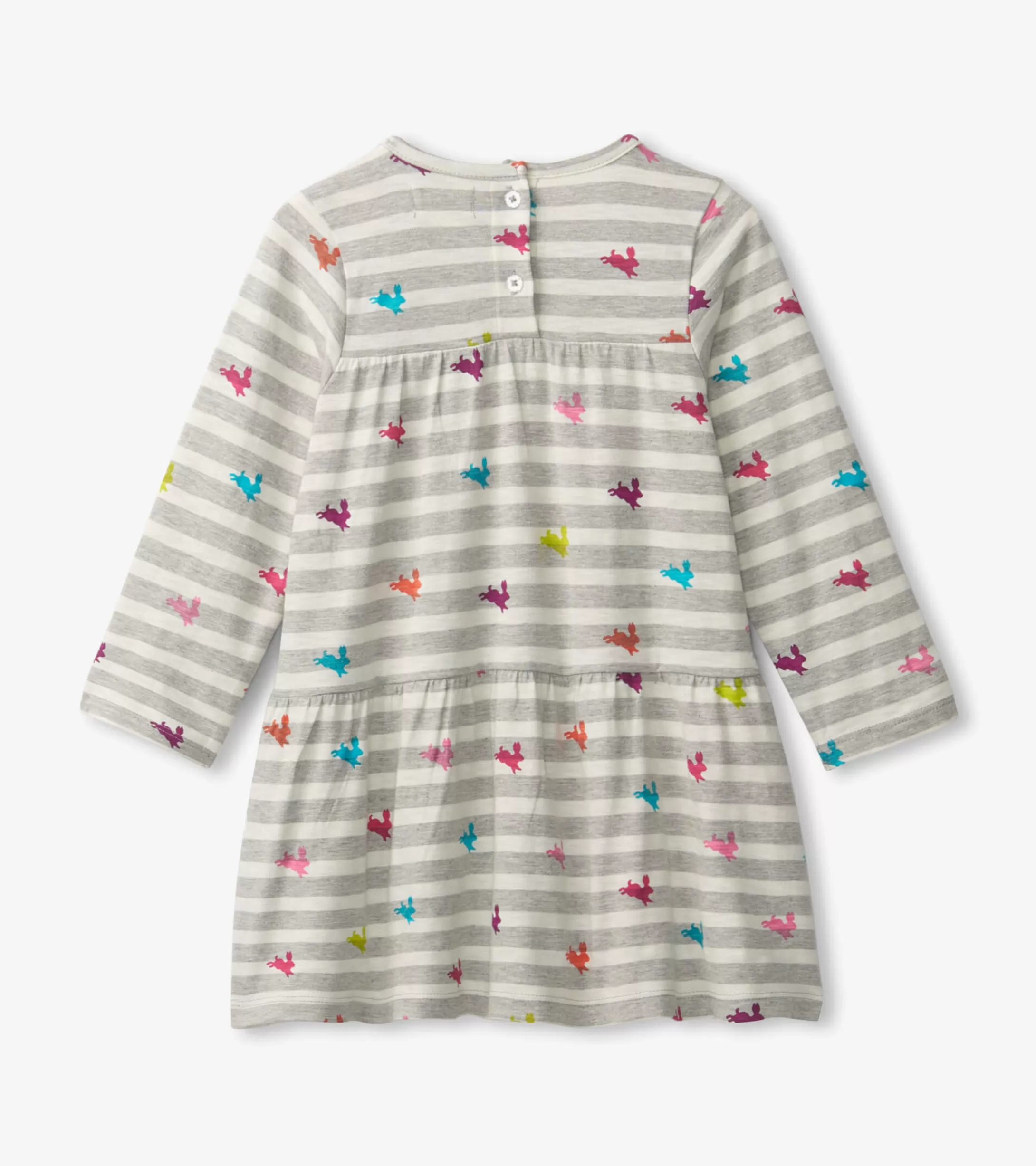 Hatley Rainbow Bunnies Tiered Dress Cheap