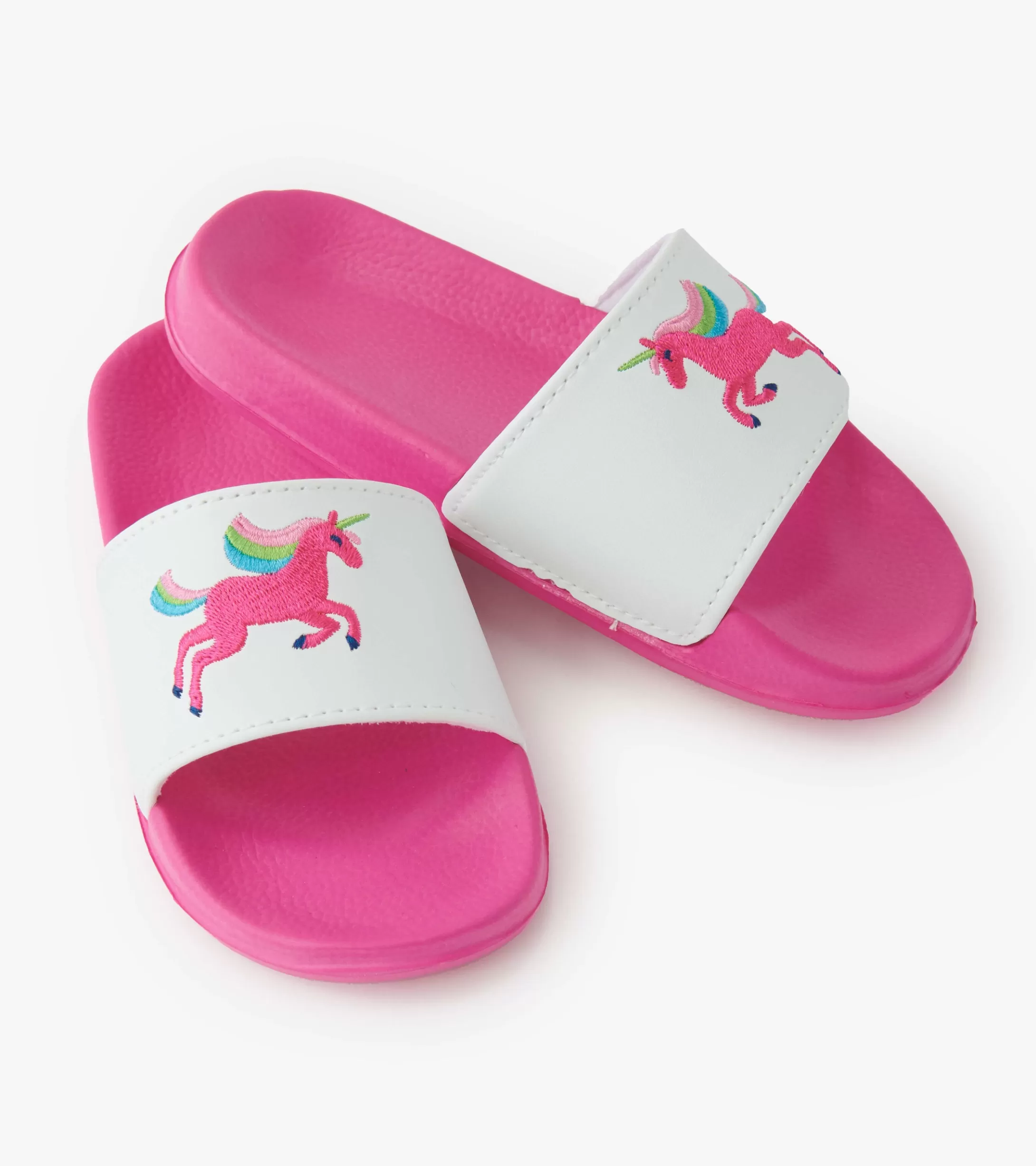 Hatley Rock Star Unicorn Slide On Sandals Cheap