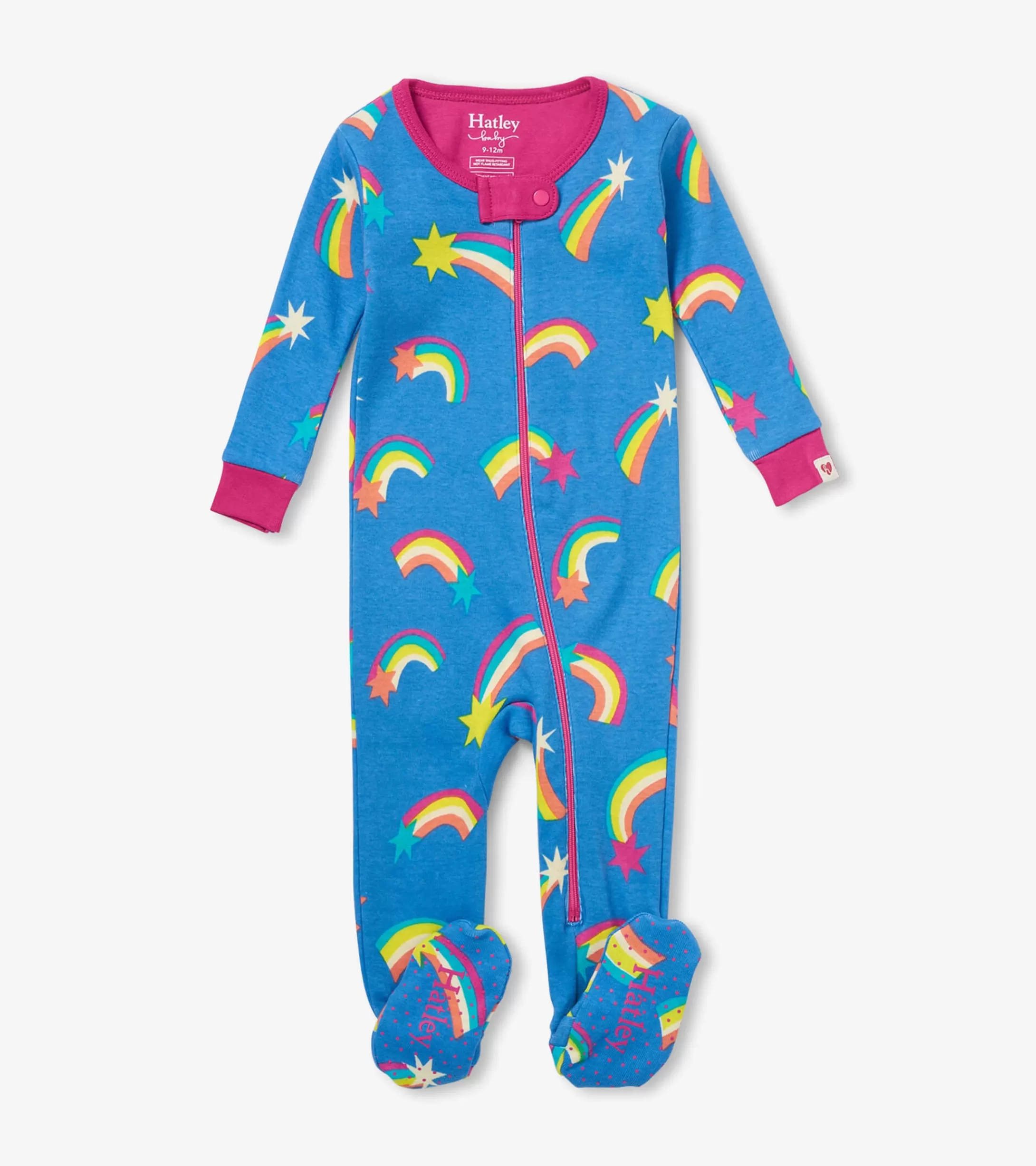 Hatley Shooting Stars Baby Footed Sleeper Cheap