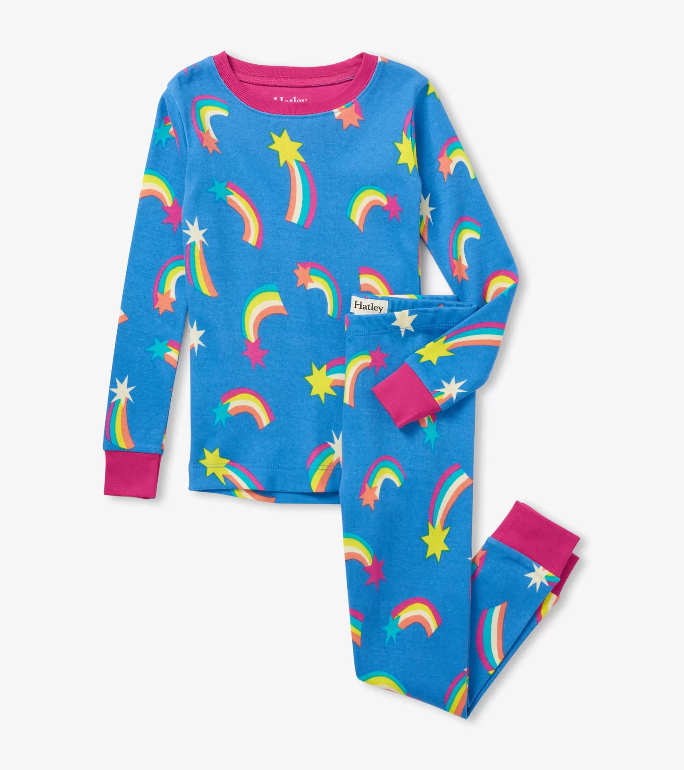 Hatley Shooting Stars Kids Organic Cotton Pajama Set Cheap