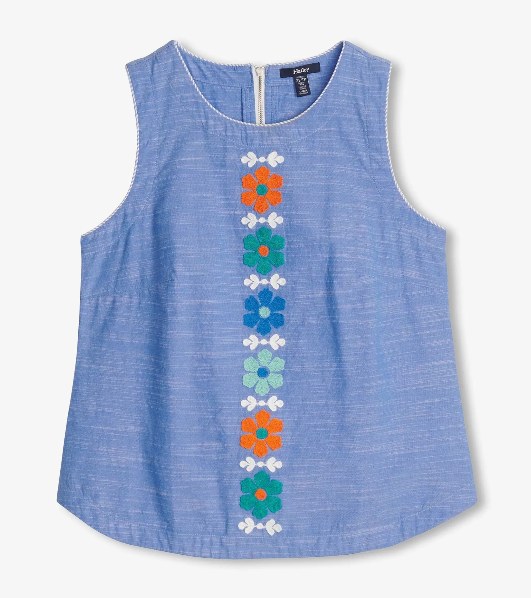 Hatley Tessa Tank Top - Chambray Discount