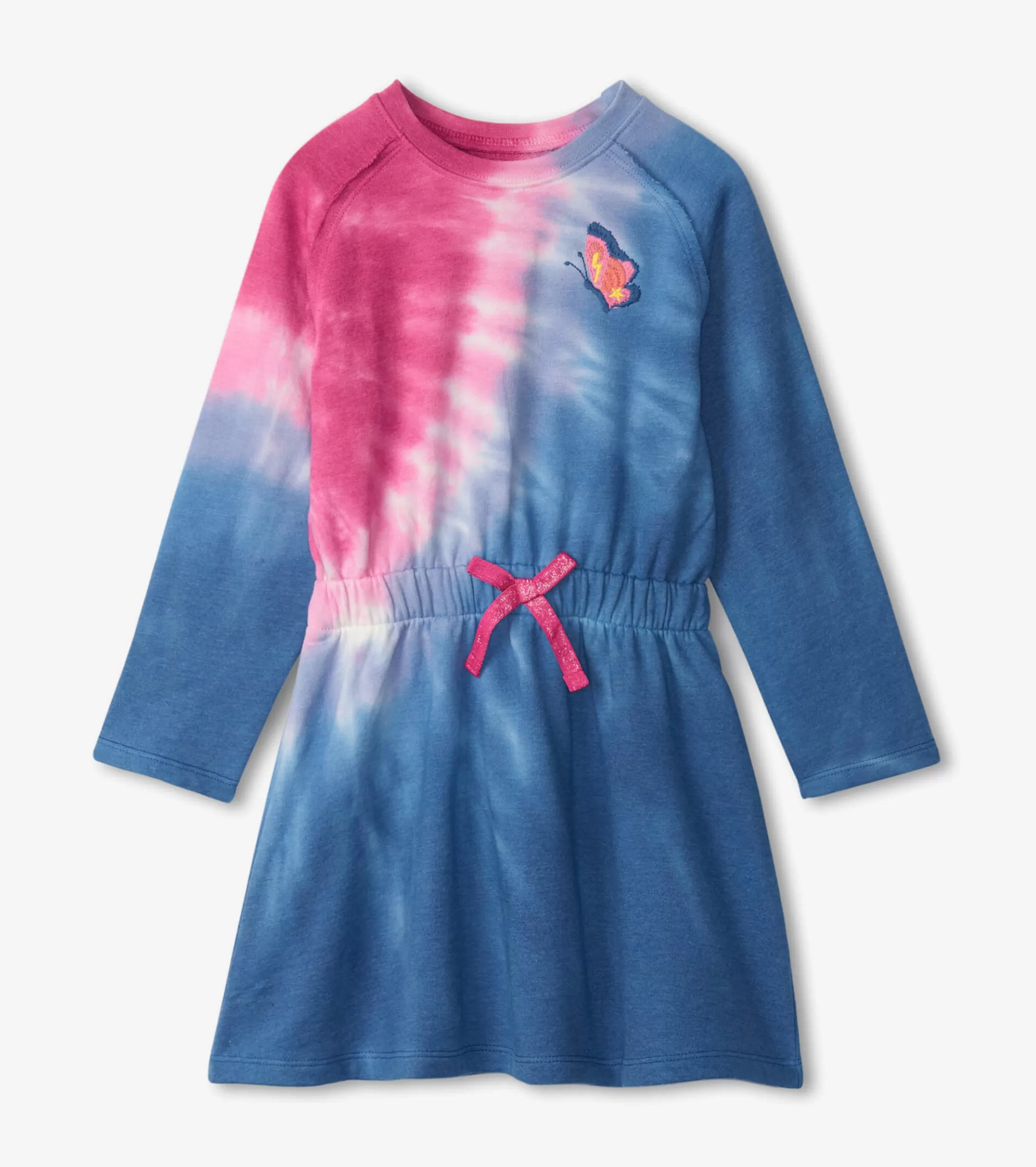 Hatley Tie Dye Burst Cinched Waist Dress Best