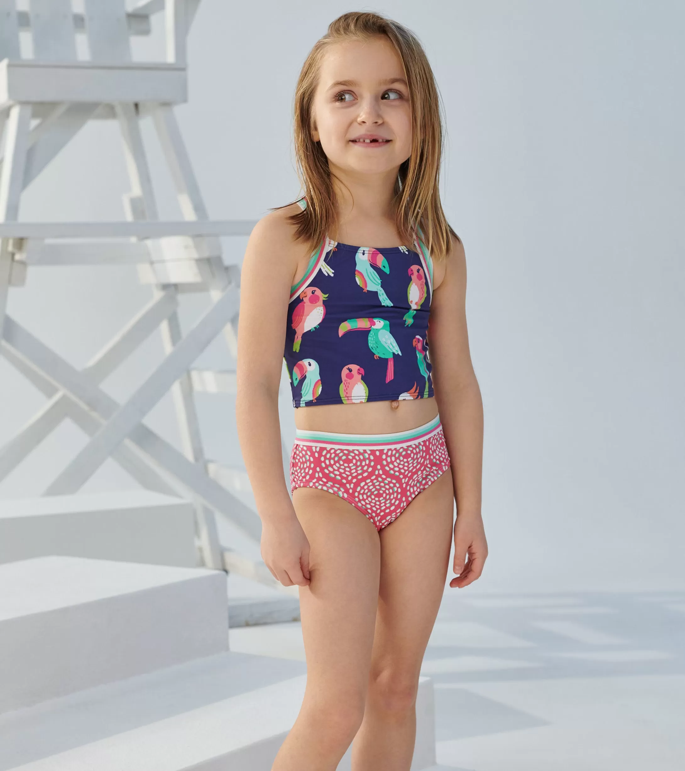 Hatley Tropical Birds Tankini Set Hot