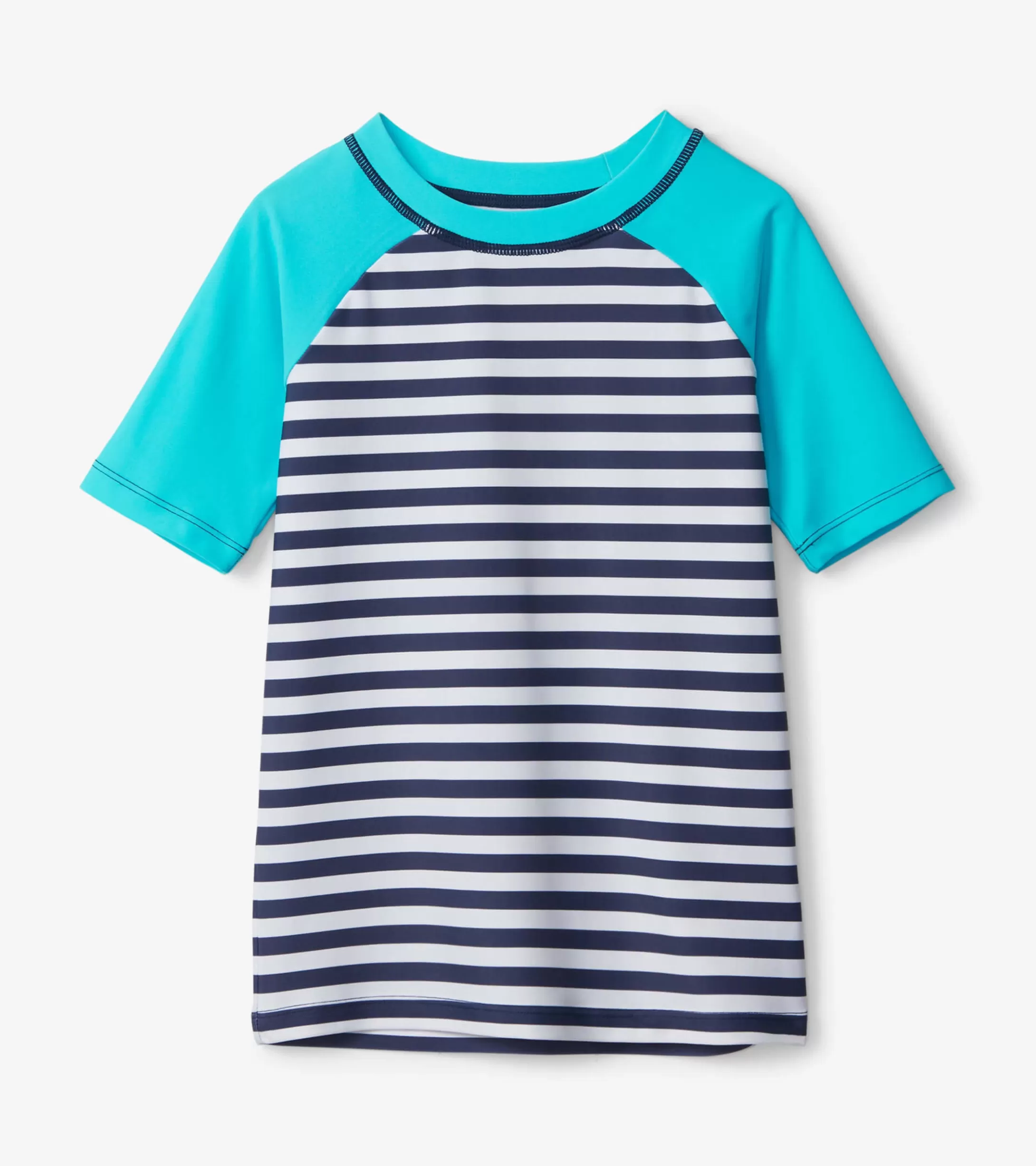 Hatley Underwater Stripes Short Sleeve Rashguard Discount