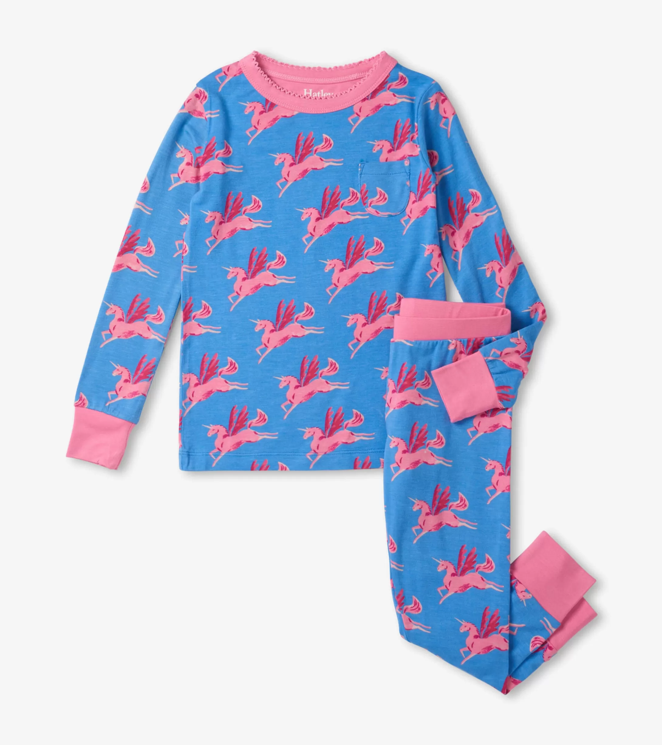 Hatley Unicorn Bamboo Kids Pajama Set Store