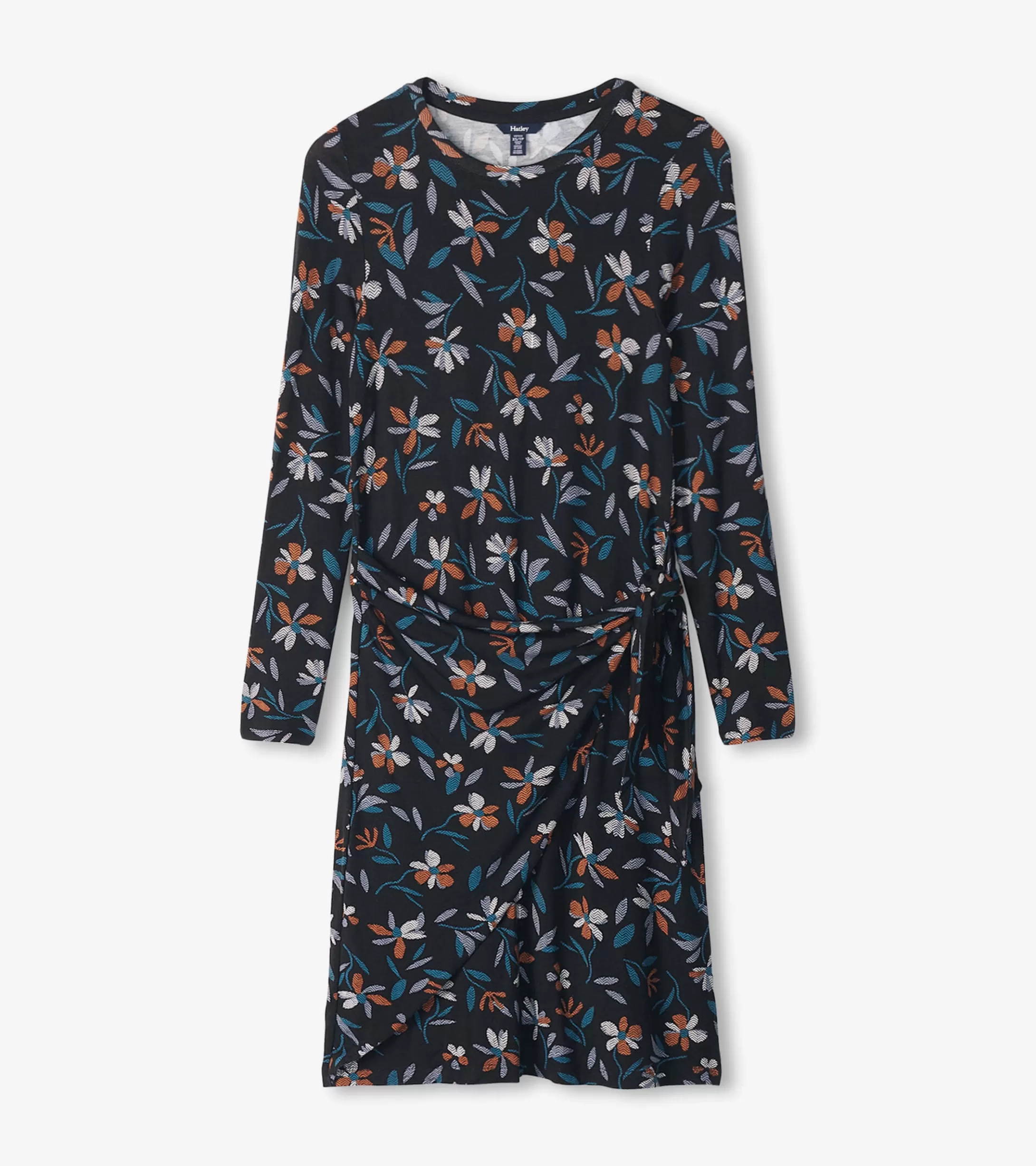 Hatley Wrap Dress - Deconstructed Floral New