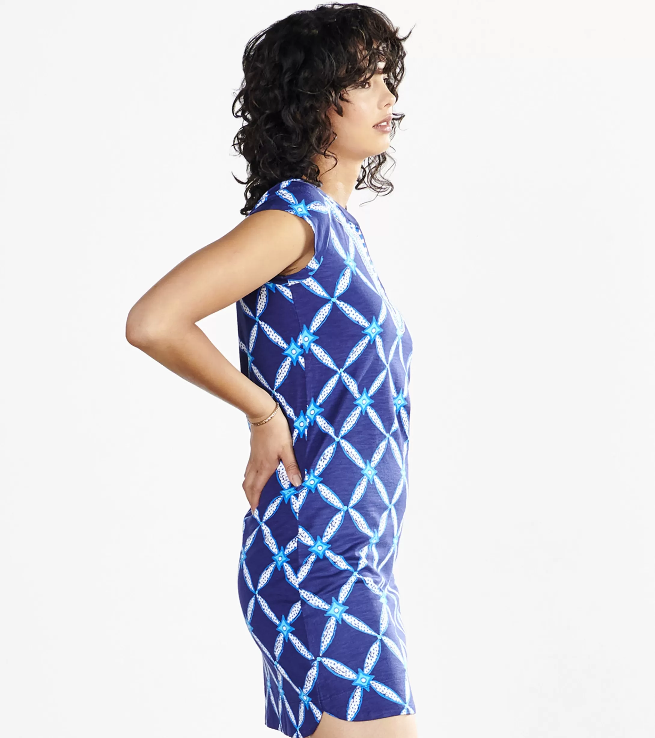 Hatley Zara Dress - Diamond Ikat Discount